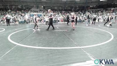 55 lbs Round Of 32 - Kya Kincannon, Team Nomad vs Ryker Green, Prime Wrestling