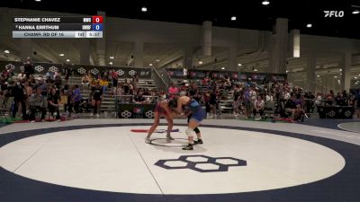 62 kg Champ. Rd Of 16 - Stephanie Chavez, Menlo Wrestling Club vs Hanna Errthum, USOPTC Women's Resident Freestyle Program