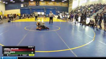 145 Gold Round 4 - Misha Arbos, South Dade vs Jewell Williams, Jensen Beach