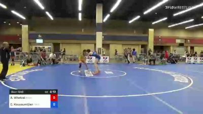 57 kg Consolation - Ashley Whetzal, Arkansas vs Charlotte Kouyoumtjian, Twin Cities Regional Training Center