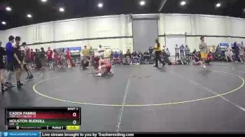 108 lbs Quarterfinals (8 Team) - Caden Farris, Port City Pirates vs Houston Rudisill, C2X