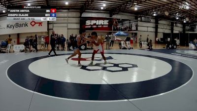 72 kg Champ. Round 1 - Austin Abitua, SPAR Wrestling Academy vs Joseph Olalde, Gomez Regional Training Center