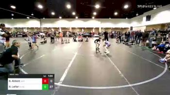 72 lbs Final - Beau Abbott, Jefferson Wrestling Club vs Brandon Lefler, Olympia National
