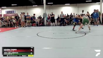 145 lbs Round 1 (6 Team) - SEVERN TORRES, Team 302 Blue vs Nick Dellarocca, Buccaneers WC