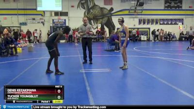 JV-4 lbs Round 2 - Denis Kezakimana, Cedar Rapids Jefferson vs Tucker Youngblut, Don Bosco