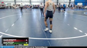 Silver 133 lbs Quarterfinal - Calvin Singewald, Wisconsin-Eau Claire vs Noah Moltzan, Wisconsin-La Crosse