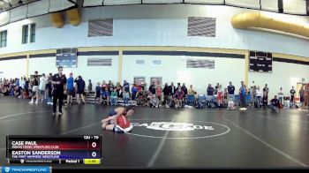 70 lbs Champ. Round 1 - Case Paul, Indian Creek Wrestling Club vs Easton Sanderson, The Fort Hammers Wrestling