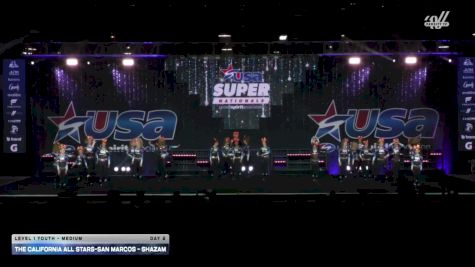 The California All Stars - Shazam [2026 L1 Youth - Medium Day 2] 2026 USA All Star Super Nationals