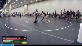 170 lbs Champ - Round 1 (16 Team) - Justice Hockenberry-Folk, PECO Boys vs Brayden Isley, Franklin Black