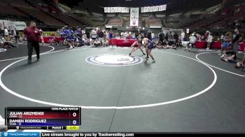 132 lbs Placement Matches (16 Team) - Julian Arizmendi, CMWA vs Damien Rodriguez, TCWA