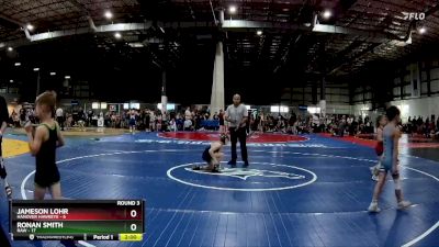 65 lbs Round 3 (6 Team) - Ronan Smith, RAW vs Jameson Lohr, HANOVER HAWKEYE