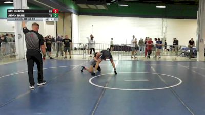 120 lbs Consi Of 64 #2 - Kel Unrein, CO vs Aidan Hare, TN