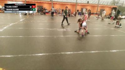 50/60 Round 2 - Clara Corey, Carolina Reapers vs Mason Oliver, Summerville Takedown Club