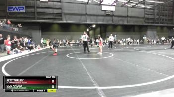 70 lbs Quarterfinal - Gus Andra, Maize Wrestling Club vs Jett Turley, DC Wrestling Academy