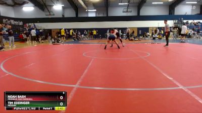 184 lbs Cons. Round 5 - Noah Bash, Franklin And Marshall vs Tim Eddinger, Messiah