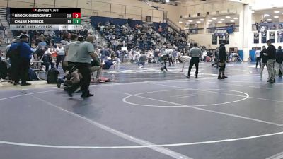 172 lbs Consi Of 4 - Brock Oizerowitz, Christian Brothers Academy vs Chase Hetrick, Malvern Prep