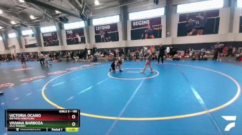 165 lbs Semifinal - Victoria Ocasio, Rio Vista Wrestling vs Viviana Barboza, Jflo Trained