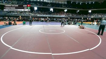 6A 126 lbs Quarterfinal - Josue Pizana, Katy vs Dominic Salazar, Keller Central