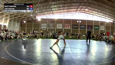 165 lbs Riley Shaffer, Pennsylvania Red vs Anh Nguyen, Michigan Blue