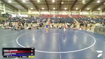 110 lbs Semis (4 Team) - EMMA ALBANESE, Nevada 1 vs Addison Polk, Oklahoma