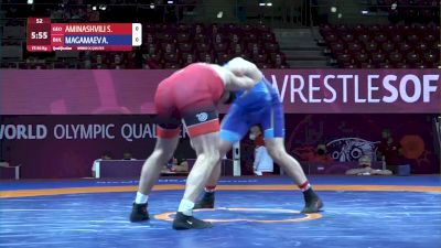 86 kg Sandro Aminashvili, GEO vs Akhmed Magamaev, BUL