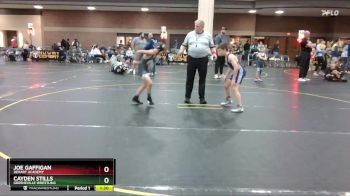82 lbs Round 5 - Cayden Stills, Greeneville Wrestling vs Joe Gaffigan, DeHart Academy