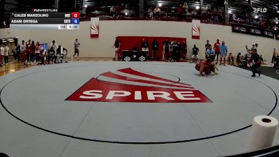 97 kg Cons. Round 2 - Caleb Marzolino, Indiana RTC vs Adam Ortega, Charleston Regional Training Center