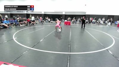 120 lbs Carmello Kolb, Ohio Gray vs Colin George, Team Colorado FS