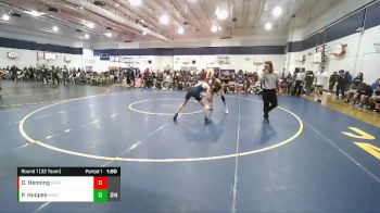 132 lbs Round 1 (32 Team) - Porter Hoopes, Middleton vs Dane Henning, Hanford