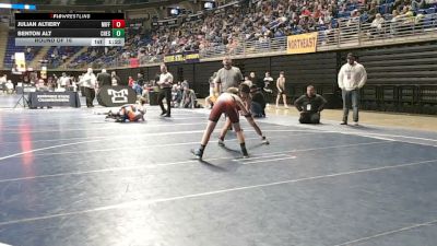 115 lbs Round Of 16 - Julian Altiery, Mifflin County vs Benton Alt, Chestnut Ridge