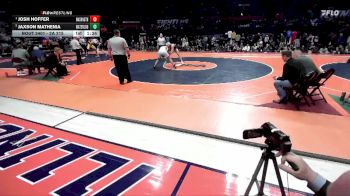 2A 215 lbs 1st Place Match - Josh Hoffer, Washington vs Jaxson Mathenia, Waterloo (H.S.)
