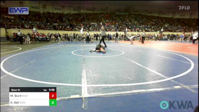 84 lbs Quarterfinal - Max Burd, Weatherford Youth Wrestling vs Kamden Bell, Sperry Wrestling Club