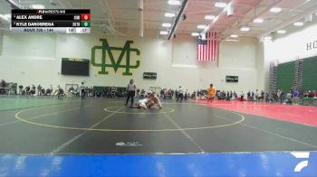 144 lbs 3rd Place Match - Kyle DaNobrega, South Torrance vs Alex Andre, Simi Valley
