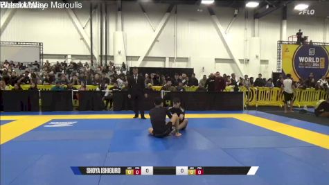 Demian Balderrama Gomez vs Shoya Ishiguro 2024 World IBJJF Jiu-Jitsu No-Gi Championship