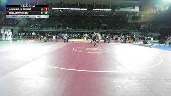 144 lbs Cons. Semi - Mika Ontiveros, Pitman vs Kolin De La Fuente, River Valley