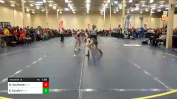 102 lbs Prelims - Ned Kauffman, Berks Catholic vs Kross Cassidy, Bedford