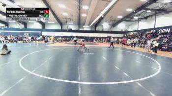 125 lbs Champ. Round 2 - Austin Jeffrey, Messiah vs Sei Dolomengi, Bridgewater State