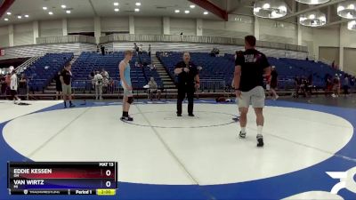 138 lbs Semifinal - Eddie Kessen, OH vs Van Wirtz, MI