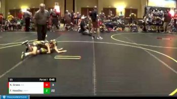 65 lbs Round 2 (6 Team) - Fletcher Headley, Show Me National Team vs Kennedy Grass, Ares WC