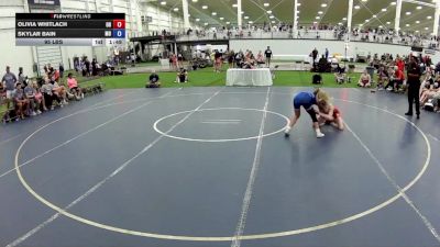 95 lbs Olivia Whitlach, Ohio vs Skylar Bain, Missouri