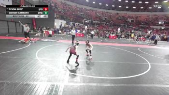 60 lbs Cons. Semi - Dekker Kamrath, Waterford Youth Wrestling Club vs Tyson Seitz, De Pere Youth Wrestling