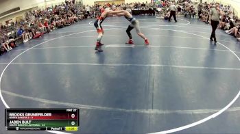 140 lbs Round 3 (6 Team) - Jaden Bult, South Dakota Lightning vs Brooks Grunefelder, North Dakota 2