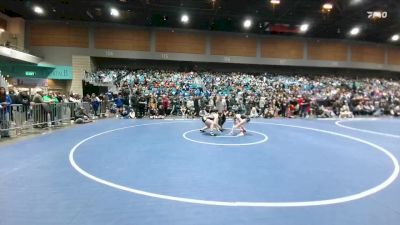 130 lbs Champ. Round 3 - Kaiya Maggini, Del Oro vs Mia Hester, El Dorado