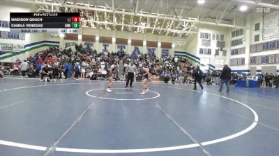 107 lbs Cons. Round 1 - Camila Venegas, Brawley vs Madison Quach, La Jolla