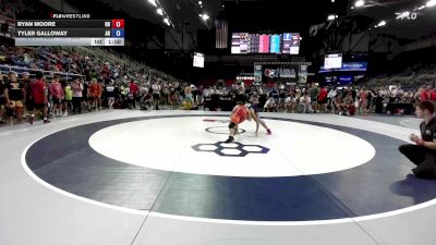157 lbs Cons. Rd Of 64 - Ryan Moore, OH vs Tyler Galloway, AR