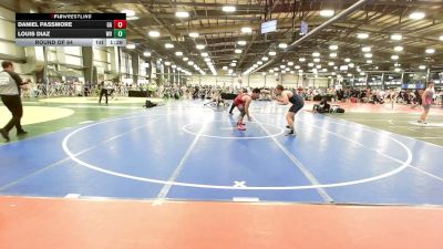 182 lbs Round Of 64 - Daniel Passmore, GA vs Louis Diaz, WV