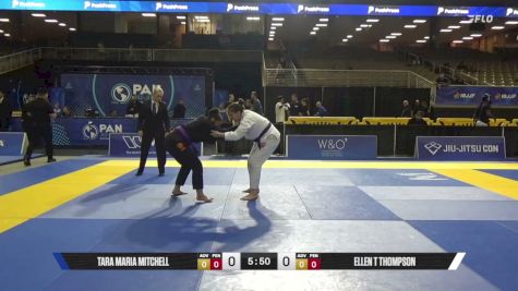 Ellen T Thompson vs Tara Maria Mitchell 2026 Pan Jiu Jitsu IBJJF Championship