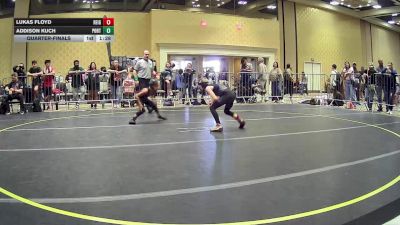 62 lbs Quarterfinal - Lukas Floyd, Reign WC vs Addison Kuch, Portland Mat Club