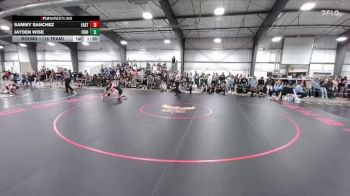 126 lbs Round 1 (16 Team) - Sammy Sanchez, Cheyenne East vs Jayden Wise, Fossil Ridge