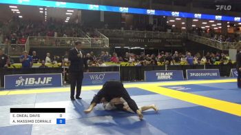 ELIJAH ONEAL DAVIS vs AURELIO MASSIMO CORRALES 2024 Pan Kids Jiu-Jitsu IBJJF Championship